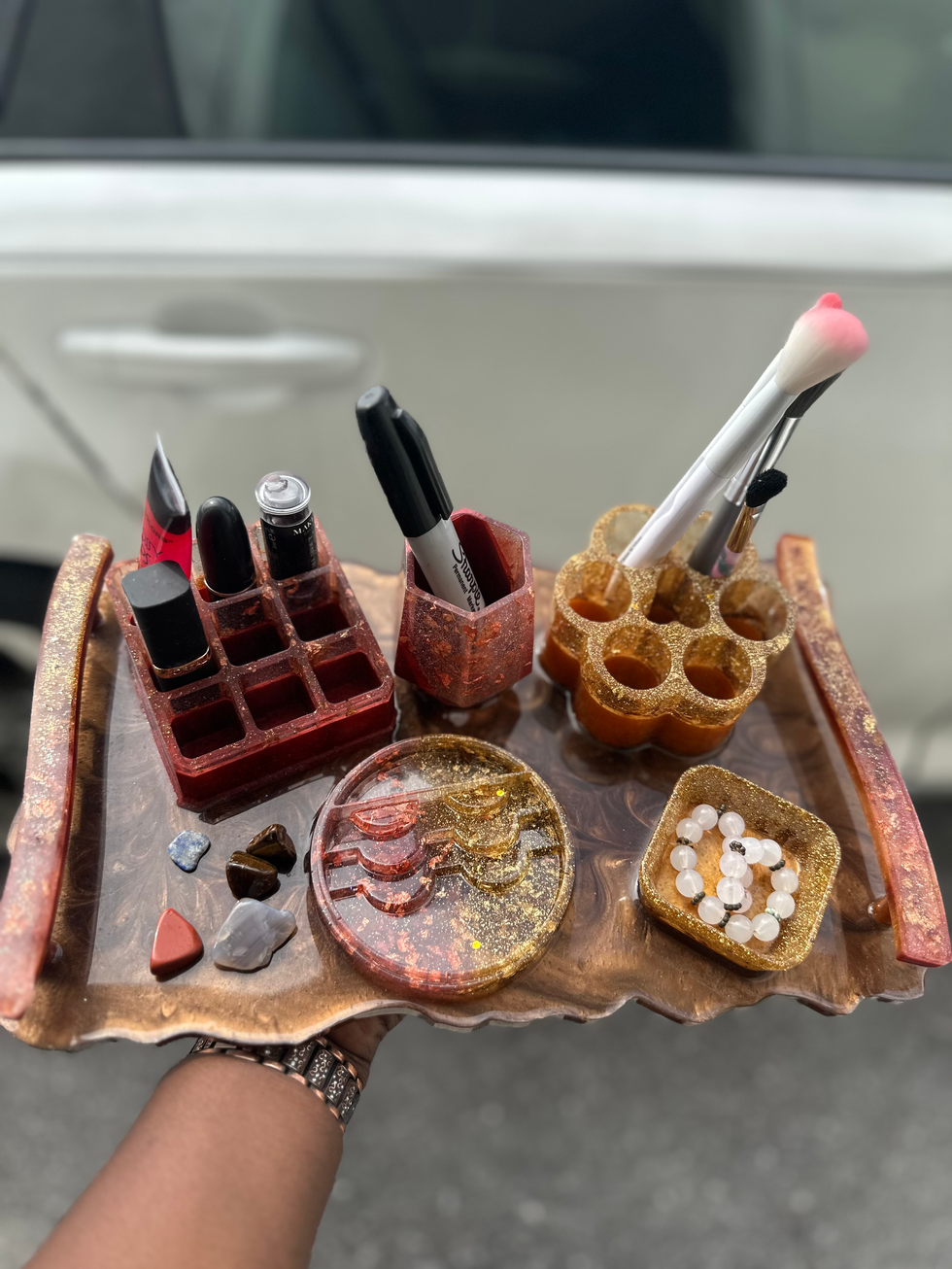 "Always Staying Grounded" Vanity Set 
