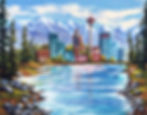 #18 Calgary Skyline label