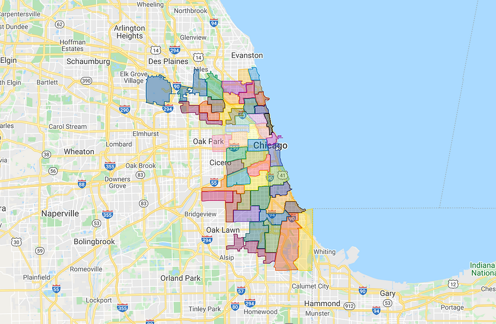 New Chicago ward map drawn by community members