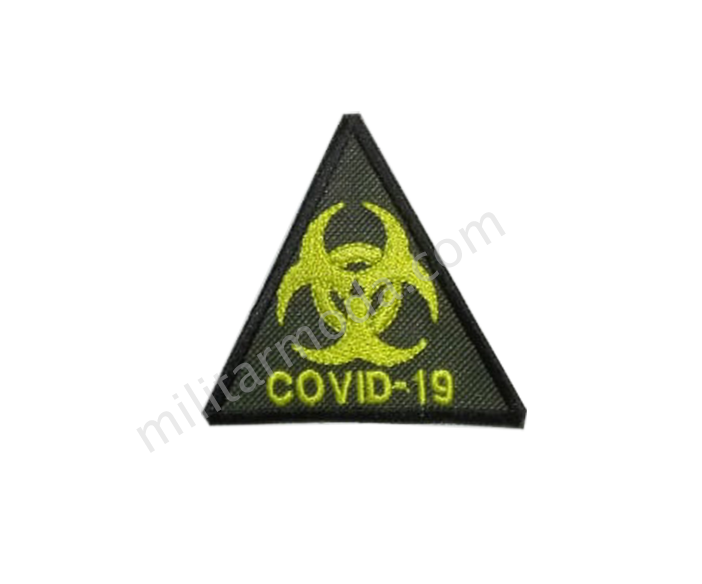 Miniatura: Emblema triangular Covid-19