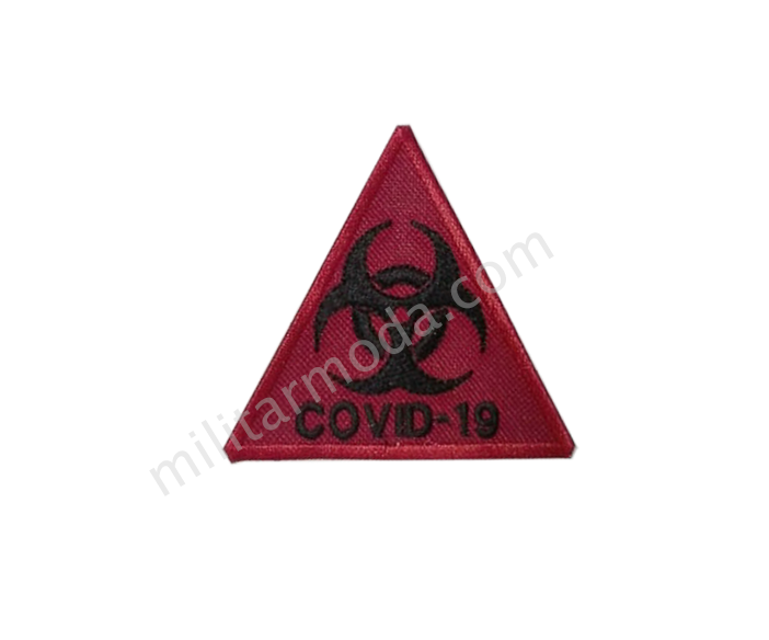 Miniatura: Emblema triangular Covid-19