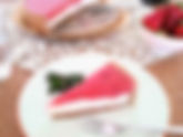 Rhabarber-Erdbeer-"Cheesecake"