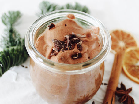 Weihnachtliches Mousse au Chocolat