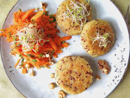 Quinoa-Bratlinge - ganz einfach!