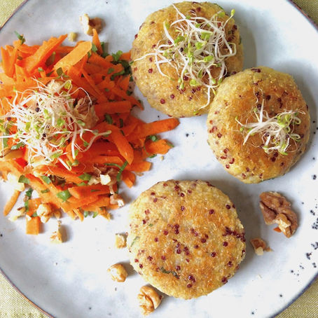 Quinoa-Bratlinge - ganz einfach!