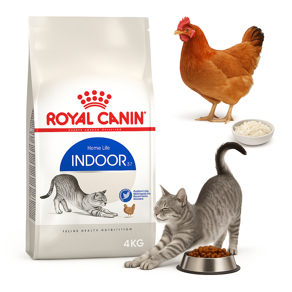 רויאל קנין - אינדור 27 לחתול ביתי 4 ק"ג Royal Canin