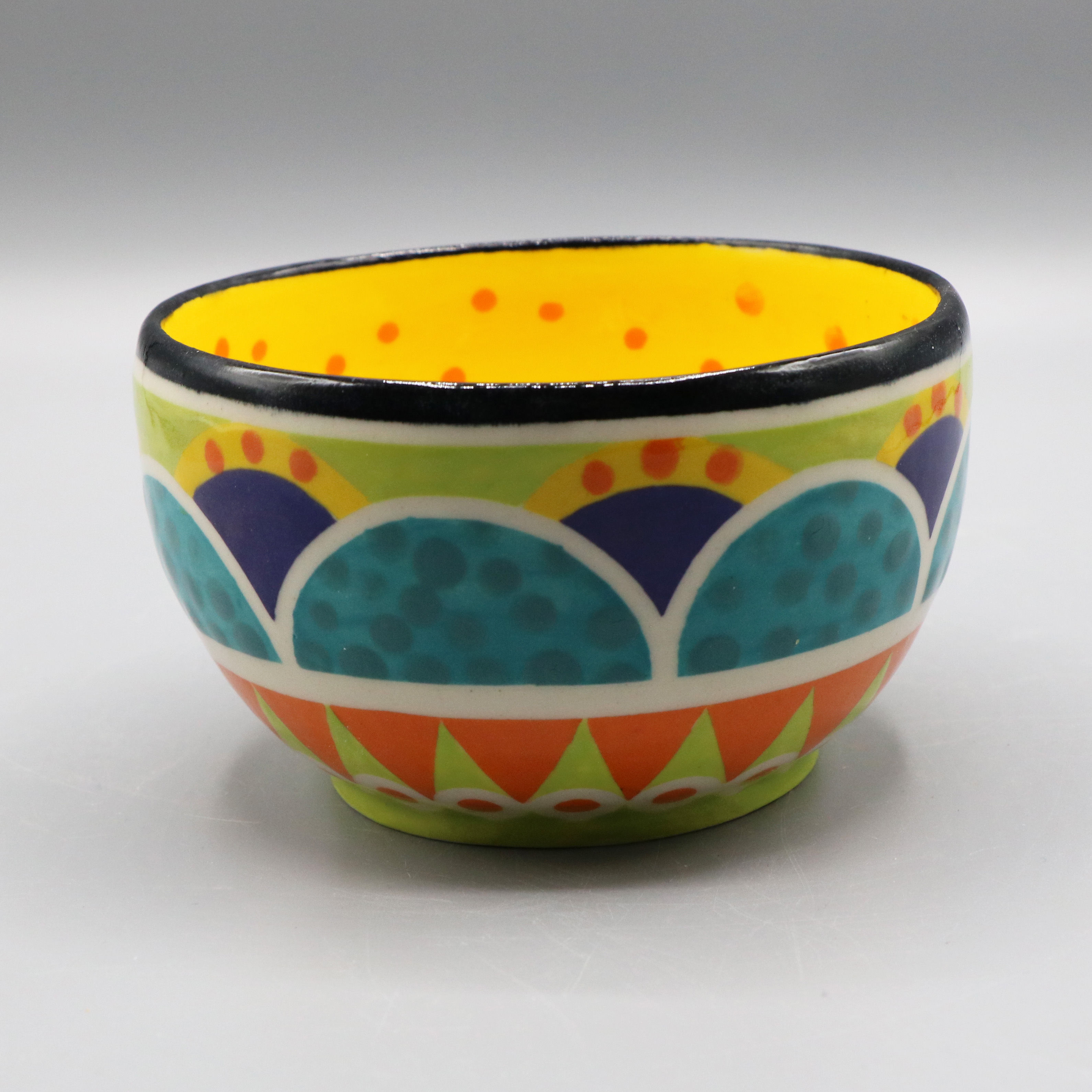 Hand-Painted Salsa Bowl