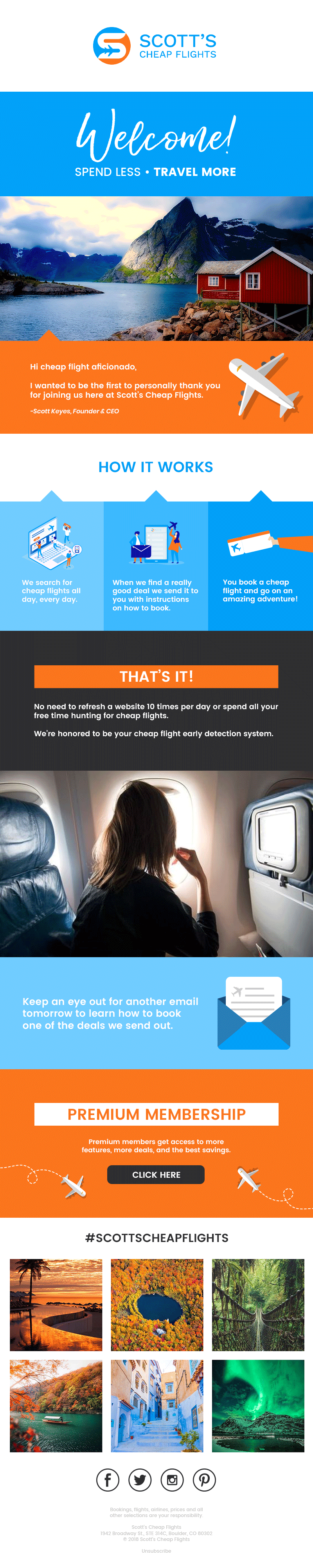 Scott's Cheap Flights Email