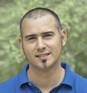 Man in Blue Shirt