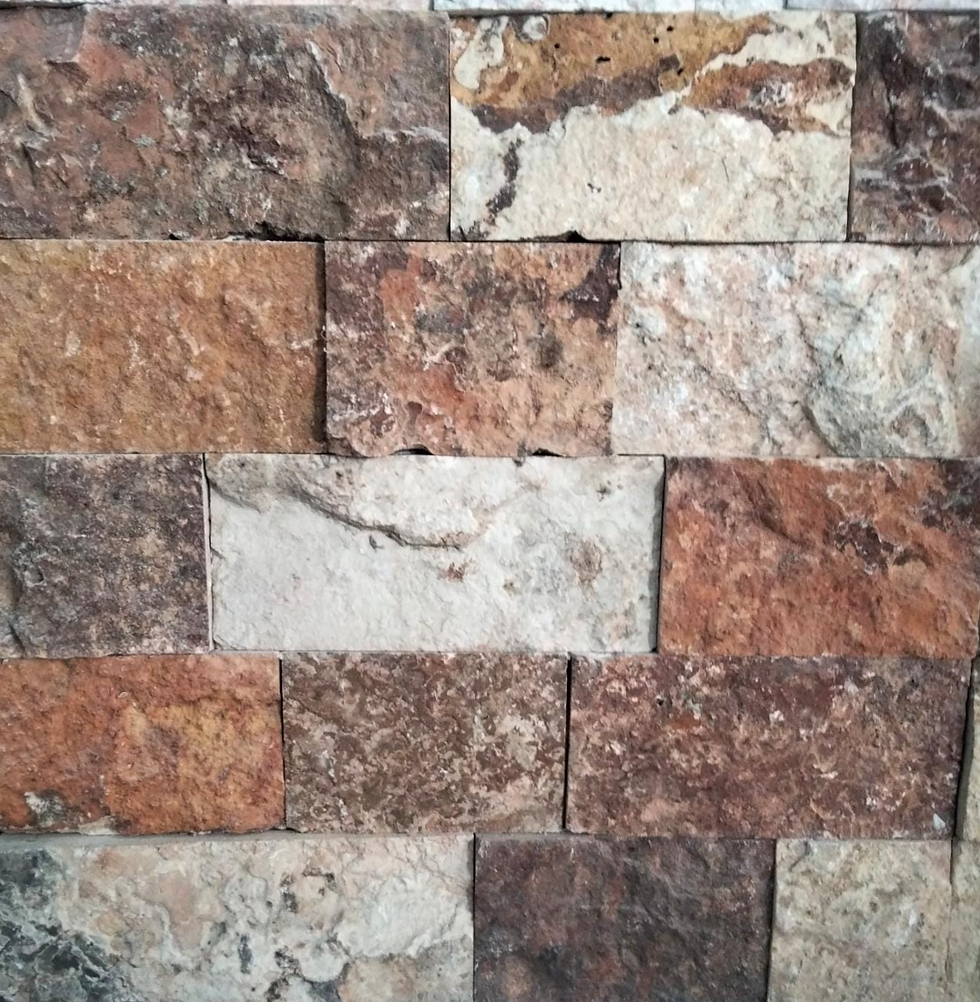 PIEDRIN COSTERA TRAVERTINO ROJO 20X20