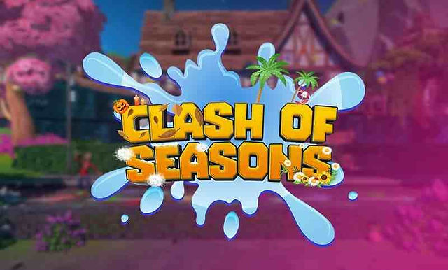 Affiche Clash of Seasons mur digital