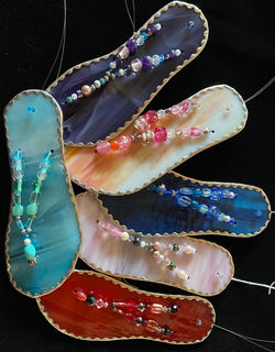 Beaded Flip Flops