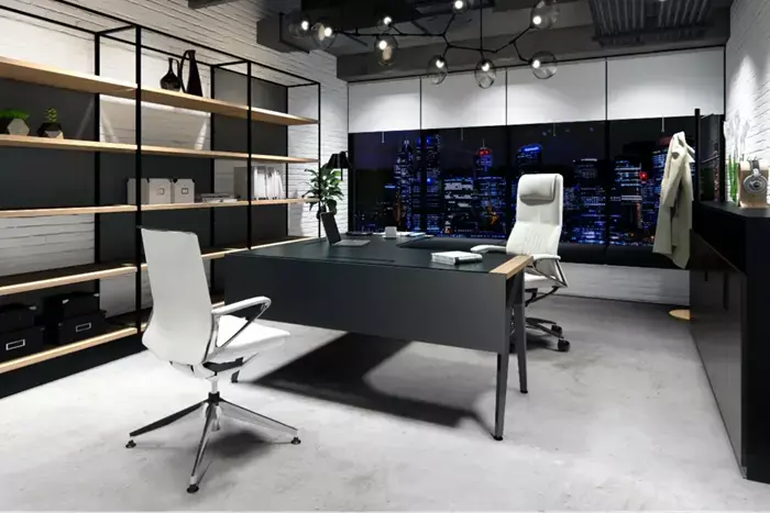The Oree desk features a simple yet powerful design, accompanied by a wide range of customizable options in both color and material — making it easy to express your individual working style.