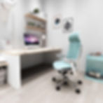 The headrest of an ergonomic chair is typically made from foam or fabric