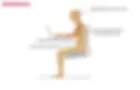 A proper ergonomic sitting posture not only provides comfort but also helps prevent long-term musculoskeletal issues.