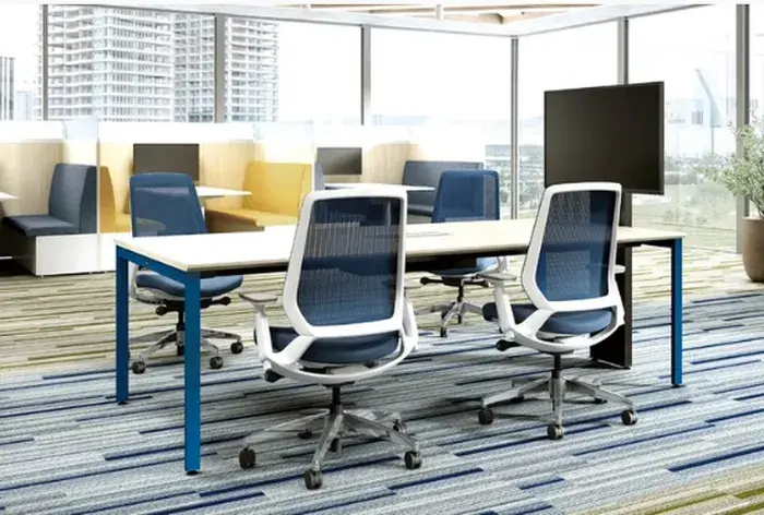 With its modern, elegant design and artistic detailing, the Abilis chair brings a distinctive, sophisticated flair to any workspace.