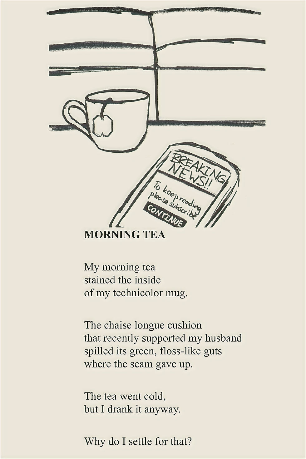 Morning Tea poem