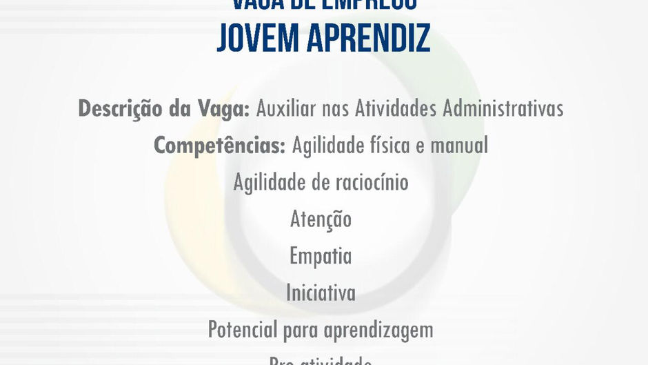 MENOR APRENDIZ ARVEDI