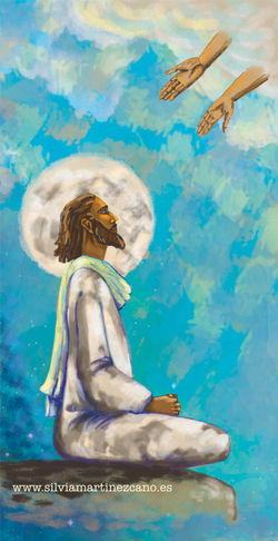 Cristo meditando