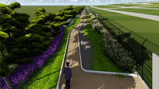 Avances del Parque Lineal