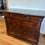 Thumbnail: Figured Walnut Louis Philippe Style Marble Top Commode