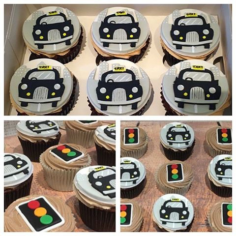 Black Cab Cupcakes
