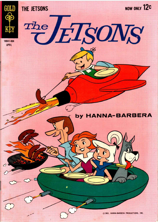 This is an image of The Jetsons Comic Book