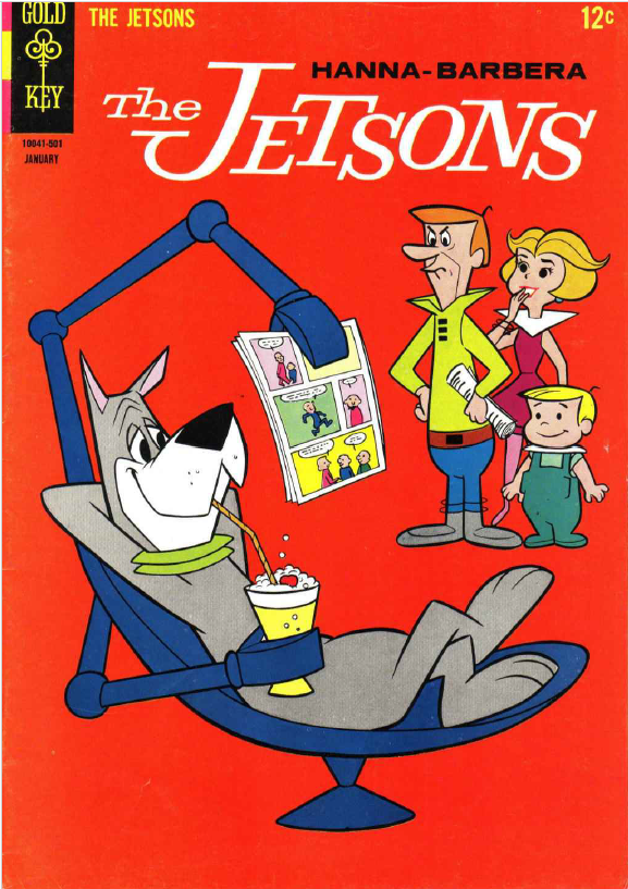 This is an image of The Jetsons Comic Book