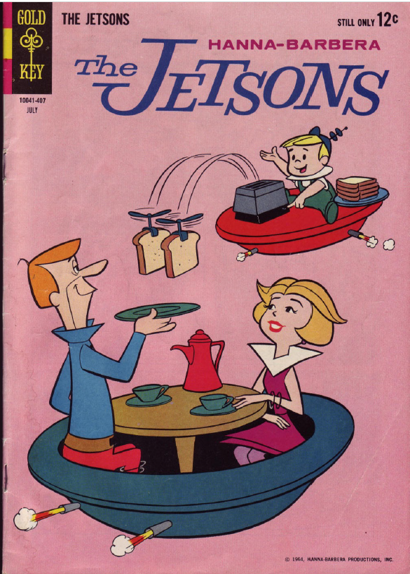 This is an image of The Jetsons Comic Book