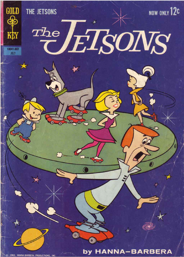 This is an image of The Jetsons Comic Book