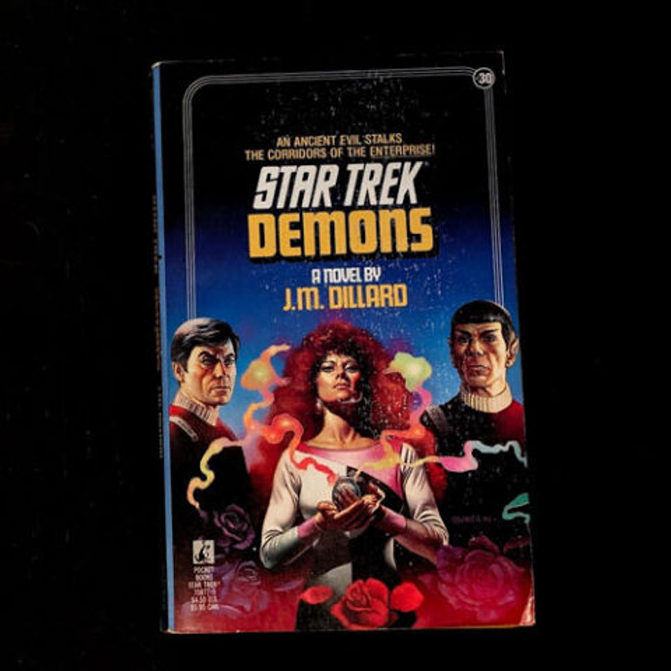 30 Demons✨Star Trek The Original Series Paperback Book