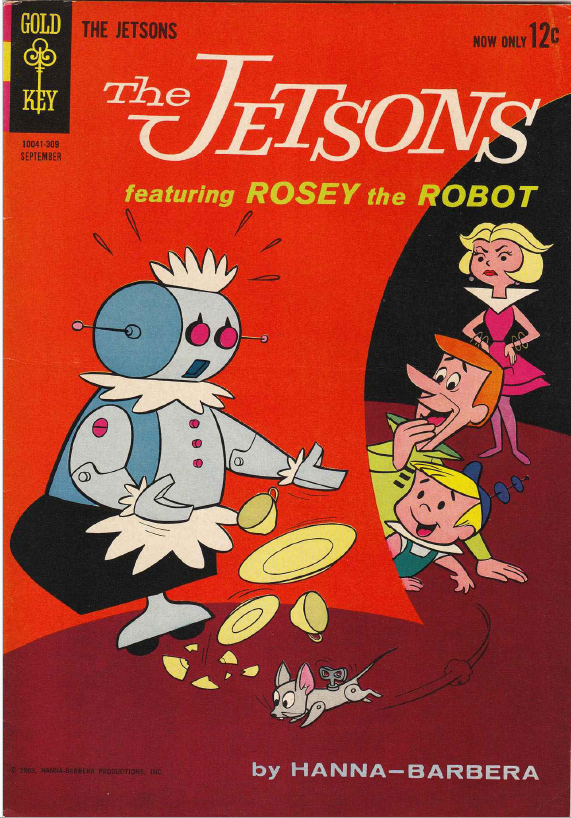 This is an image of The Jetsons Comic Book