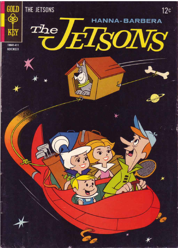 This is an image of The Jetsons Comic Book