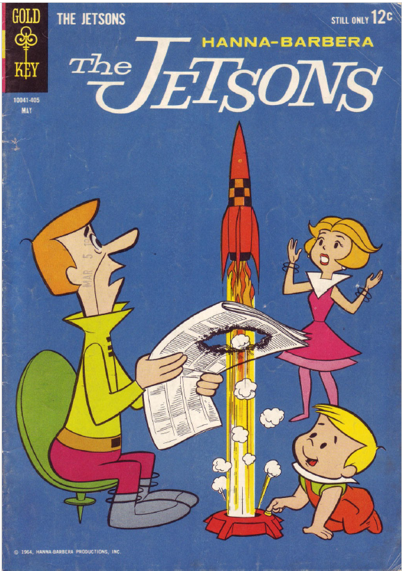 This is an image of The Jetsons Comic Book