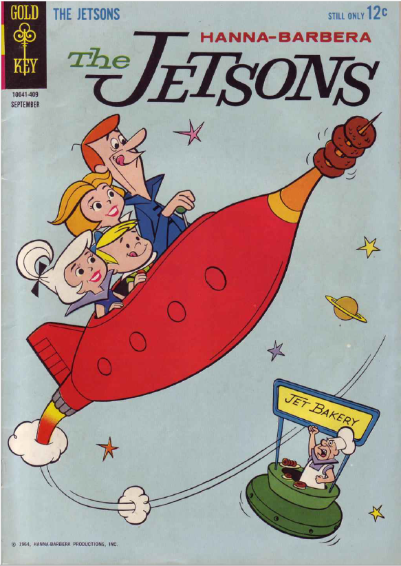 This is an image of The Jetsons Comic Book