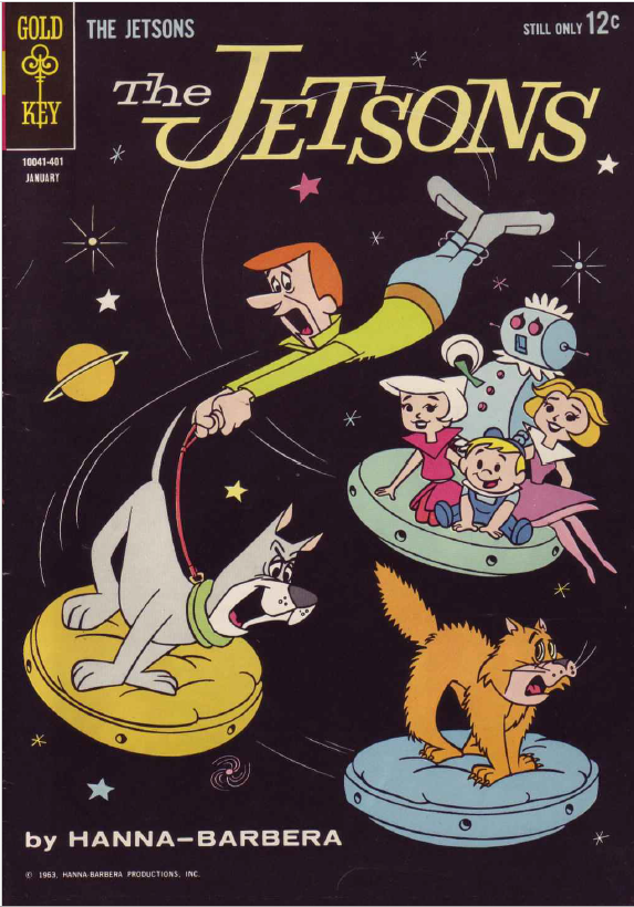 This is an image of The Jetsons Comic Book