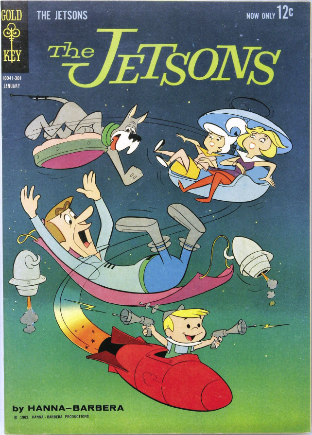 This is an image of The Jetsons Comic Book