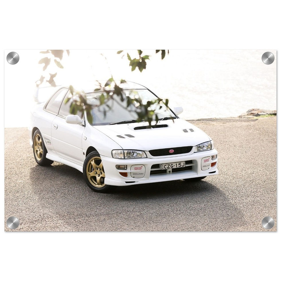 Thumbnail: Subaru Impreza WRX STi Coupe  - Acrylic Print