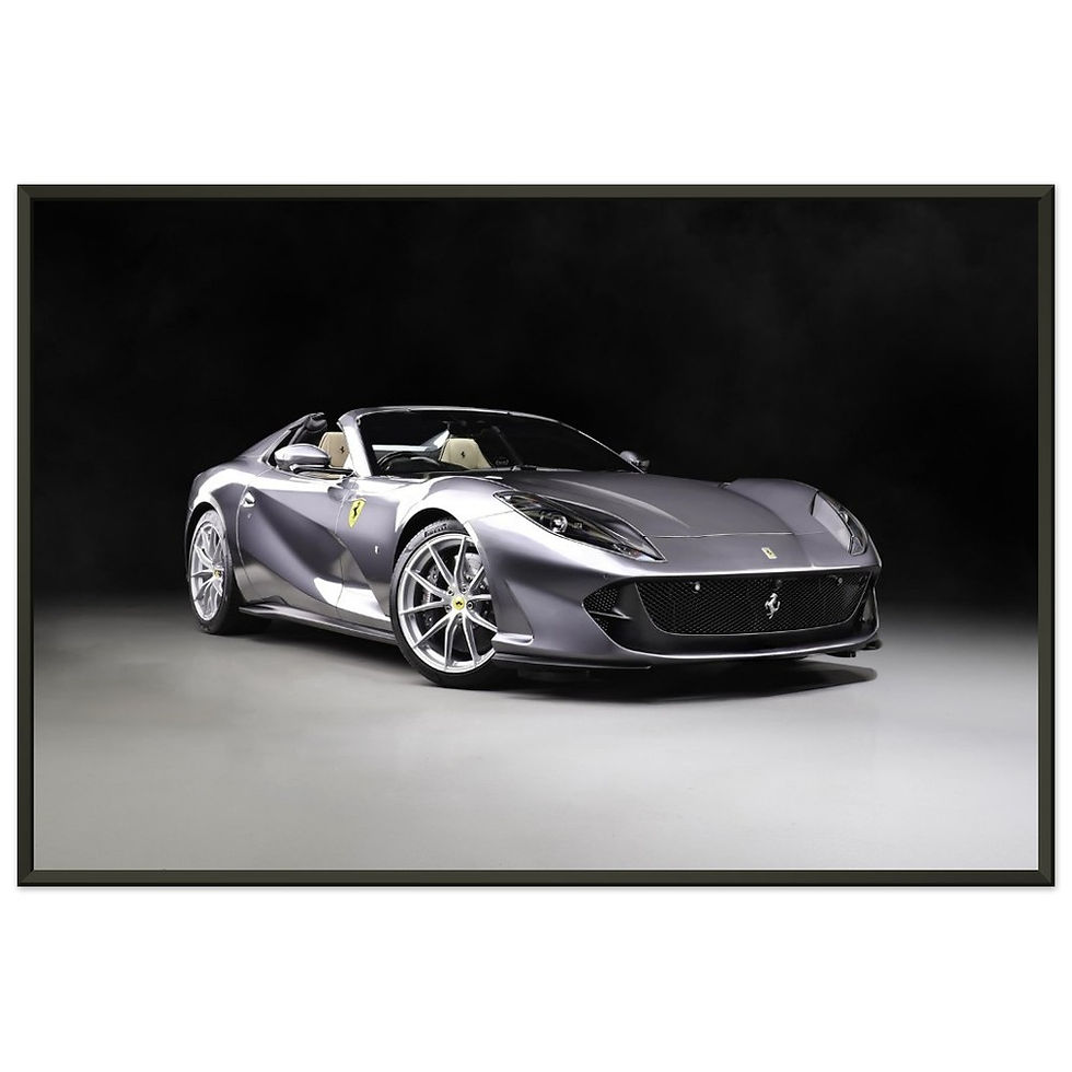 Thumbnail: Ferrari 812 GTS  - Metal Framed Poster