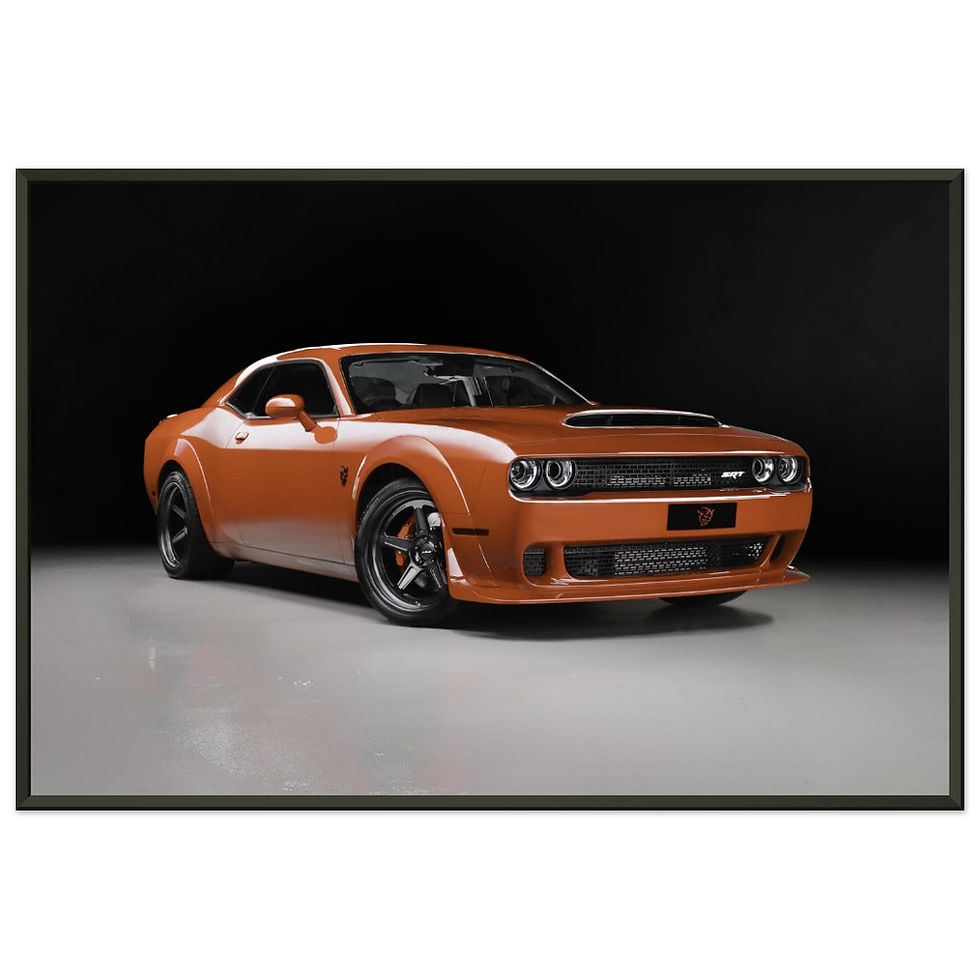 Thumbnail: Dodge Challenger Demon  - Metal Framed Poster