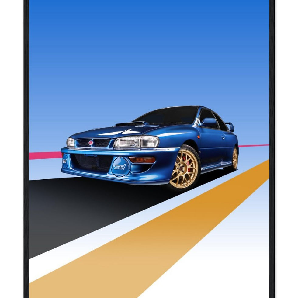Thumbnail: Subaru 22B - Wooden Framed