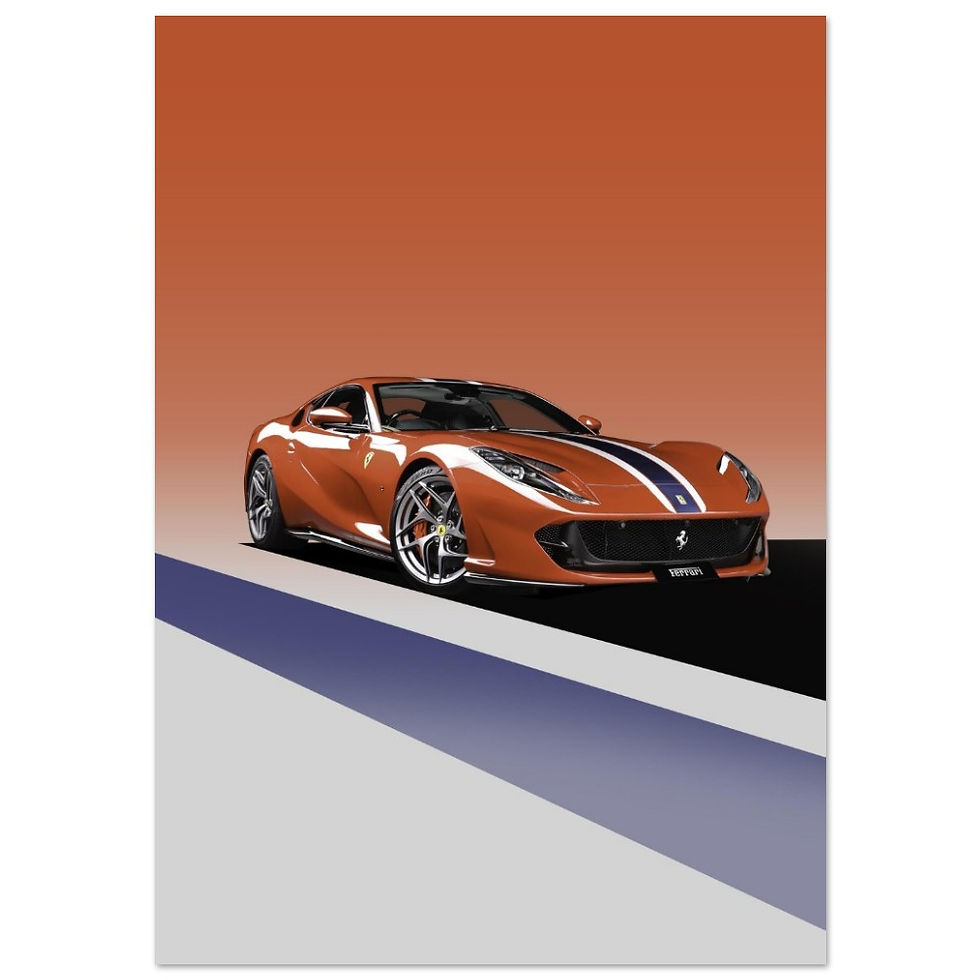 Thumbnail: Ferrari 812 Superfast - Poster
