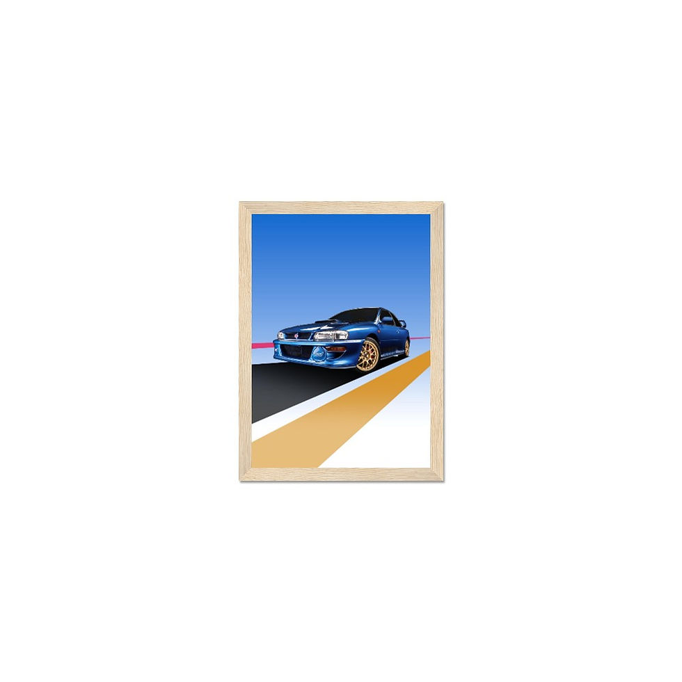 Thumbnail: Subaru 22B - Wooden Framed