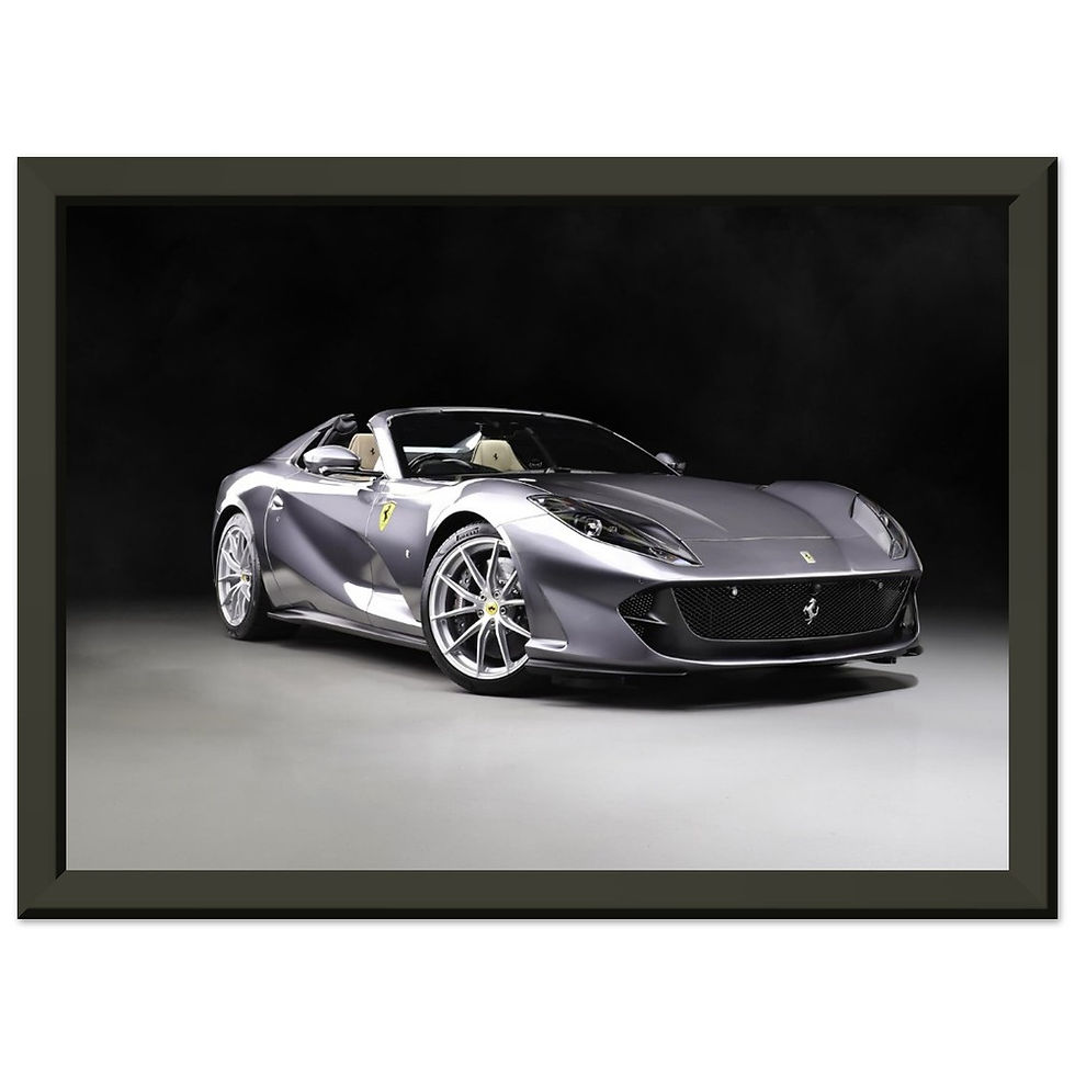 Thumbnail: Ferrari 812 GTS  - Metal Framed Poster