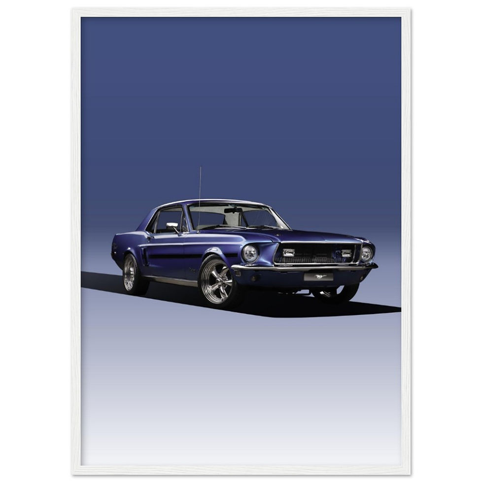 Thumbnail: Mustang California - Wooden Framed