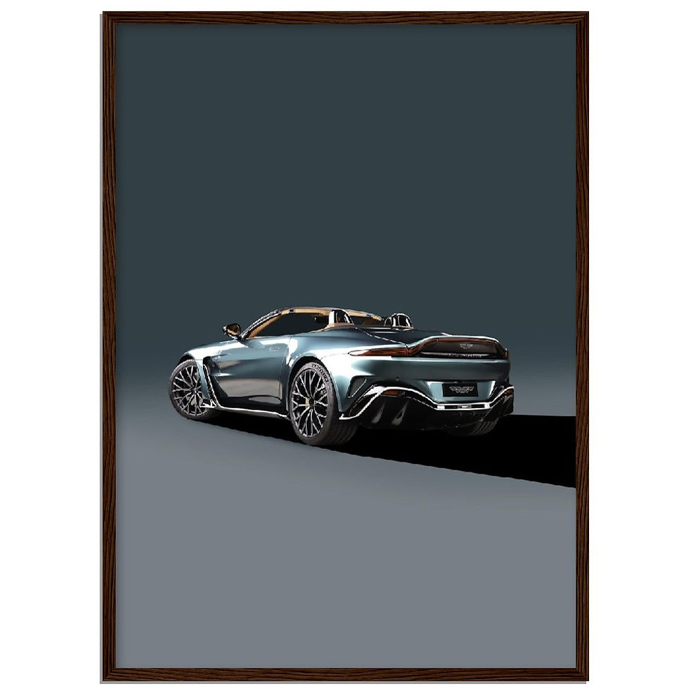 Thumbnail: Aston Martin Vantage - Wooden Framed