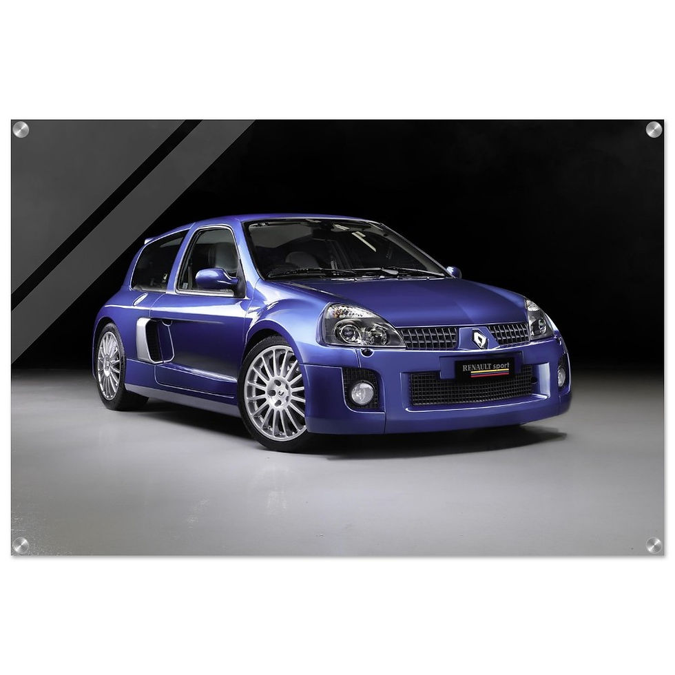 Thumbnail: Renault Clio V6 - Acrylic Print