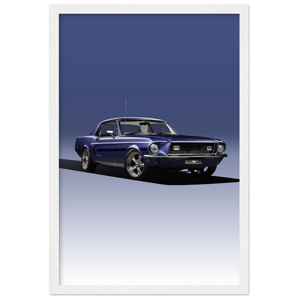 Thumbnail: Mustang California - Wooden Framed
