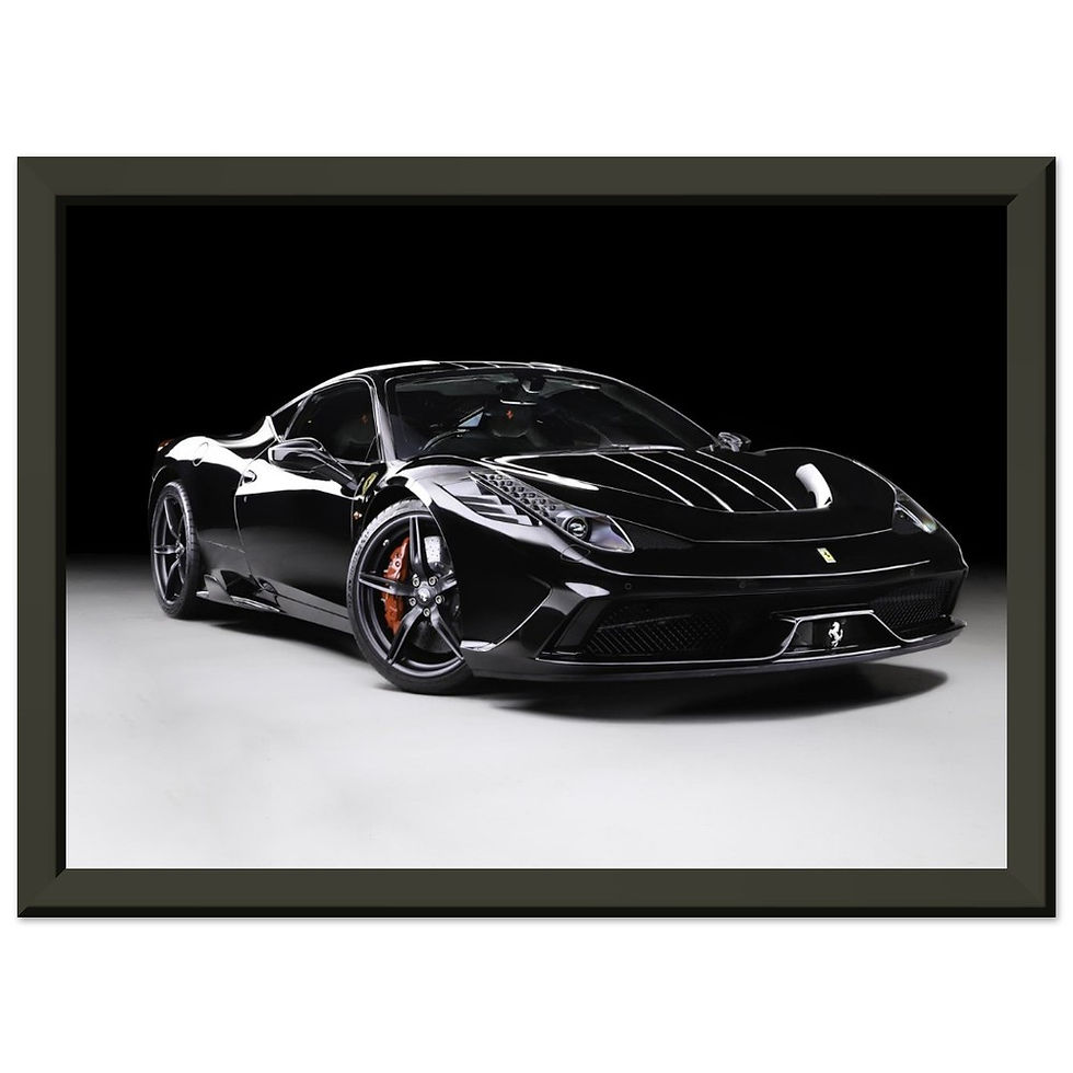 Thumbnail: Ferrari 458 Speciale  - Metal Framed Poster
