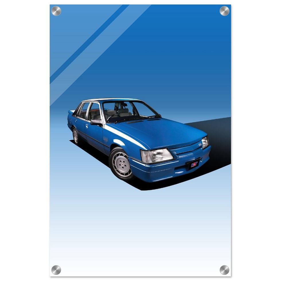 Thumbnail: Holden Commodore SS Blue Meanie - Acrylic Print